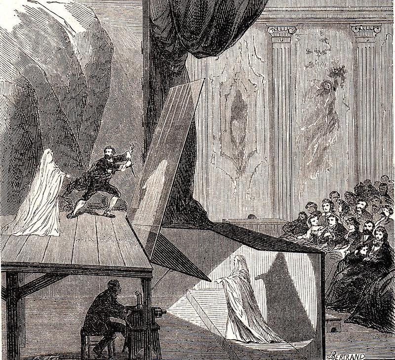 841px peppers ghost stage set up 1862 le monde illustre 841px peppers ghost stage set up 1862 le monde illustre