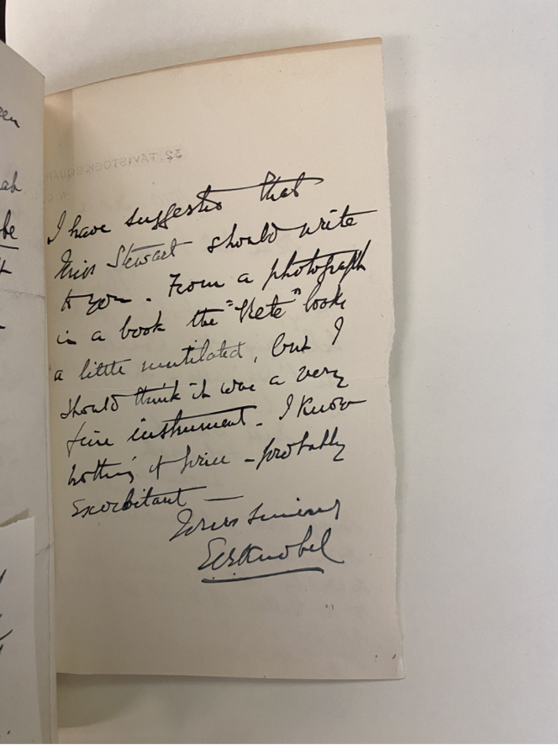 HSM Evans MS 78. Letter from Edward Knobel to Lewis Evans, written on 12 December 1910 HSM Evans MS 78. Letter from Edward Knobel to Lewis Evans, written on 12 December 1910