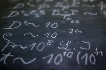Einstein's blackboard 244